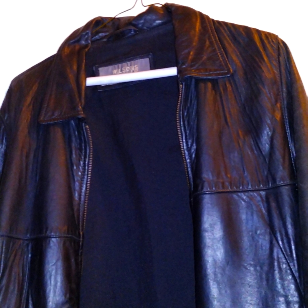 Leather jacket